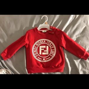 Fendi - Kids - Sweatshirts - Logo Sweatshirt